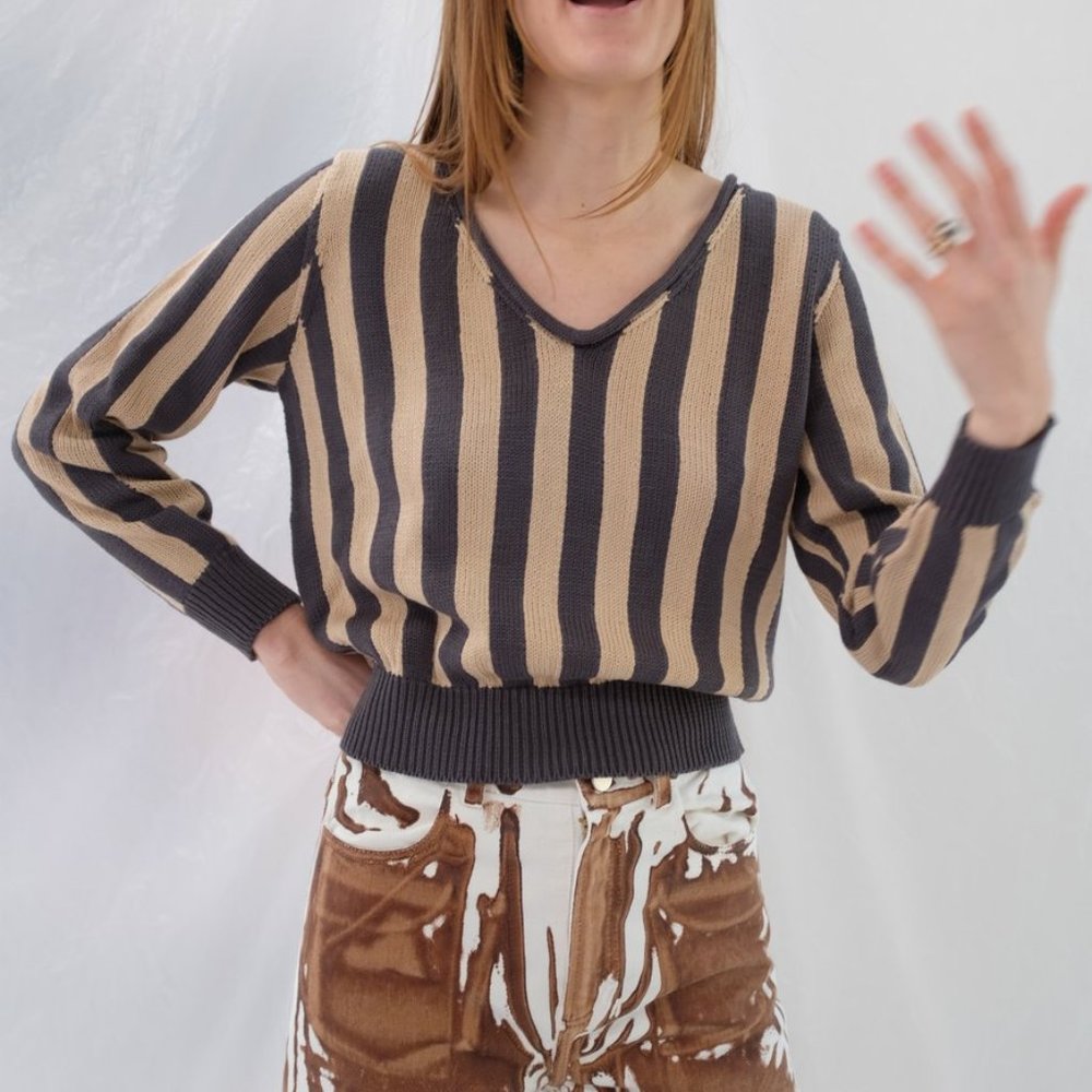 Beklina Latta V-neck sweater